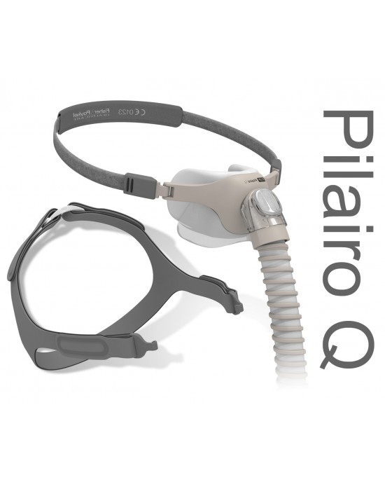 Fisher & Paykel Pilairo Q Ρινικά Μυτάκια Μάσκα CPAP (Fitpack) με 2 Κεφαλοδέτες