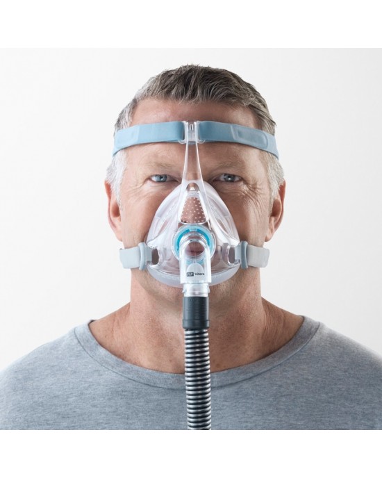 Fisher & Paykel Vitera Στοματορινική Μάσκα CPAP με Κεφαλοδέτη