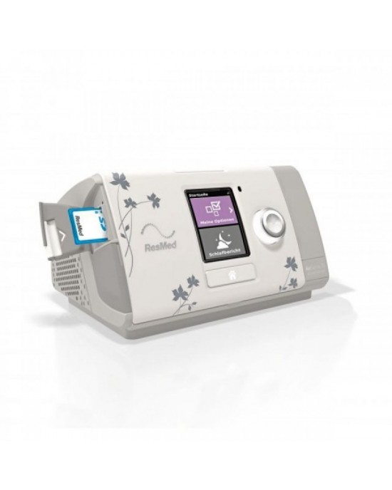 RESMED AIRSENSE™ 10 AUTOSET™ ΓΙΑ ΓΥΝΑΙΚΕΣ (FOR HER) ΑΥΤΟΜΑΤΗ ΣΥΣΚΕΥΗ CPAP ΜΕ ΘΕΡΜΑΙΝΟΜΕΝΟ ΥΓΡΑΝΤΗΡΑ HUMIDAIR™