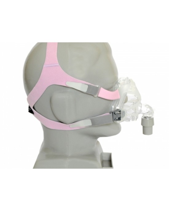 ResMed Quattro™ FX For Her Στοματορινική Μάσκα CPAP με Κεφαλοδέτη (Εξαντλημένο)