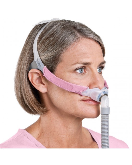 ResMed Swift FX For Her FitPack Ρινικά Μυτάκια Μάσκα CPAP με Κεφαλοδέτη