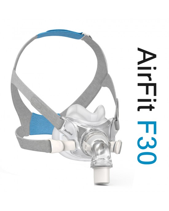 ResMed AirFit™ F30 Στοματορινική Μάσκα CPAP με Κεφαλοδέτη