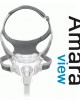 Philips Respironics Amara View Στοματορινική Μάσκα CPAP με Κεφαλοδέτη