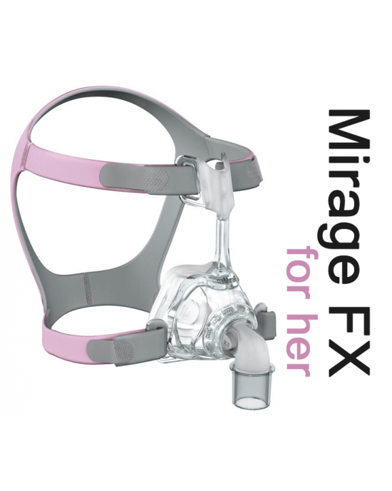 ResMed Mirage™ FX For Her Ρινική Μάσκα CPAP με Κεφαλοδέτη